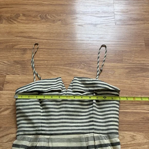 Anthropologie Maeve Striped Linen Blend Dress Size 0 EUC - Picture 11 of 14